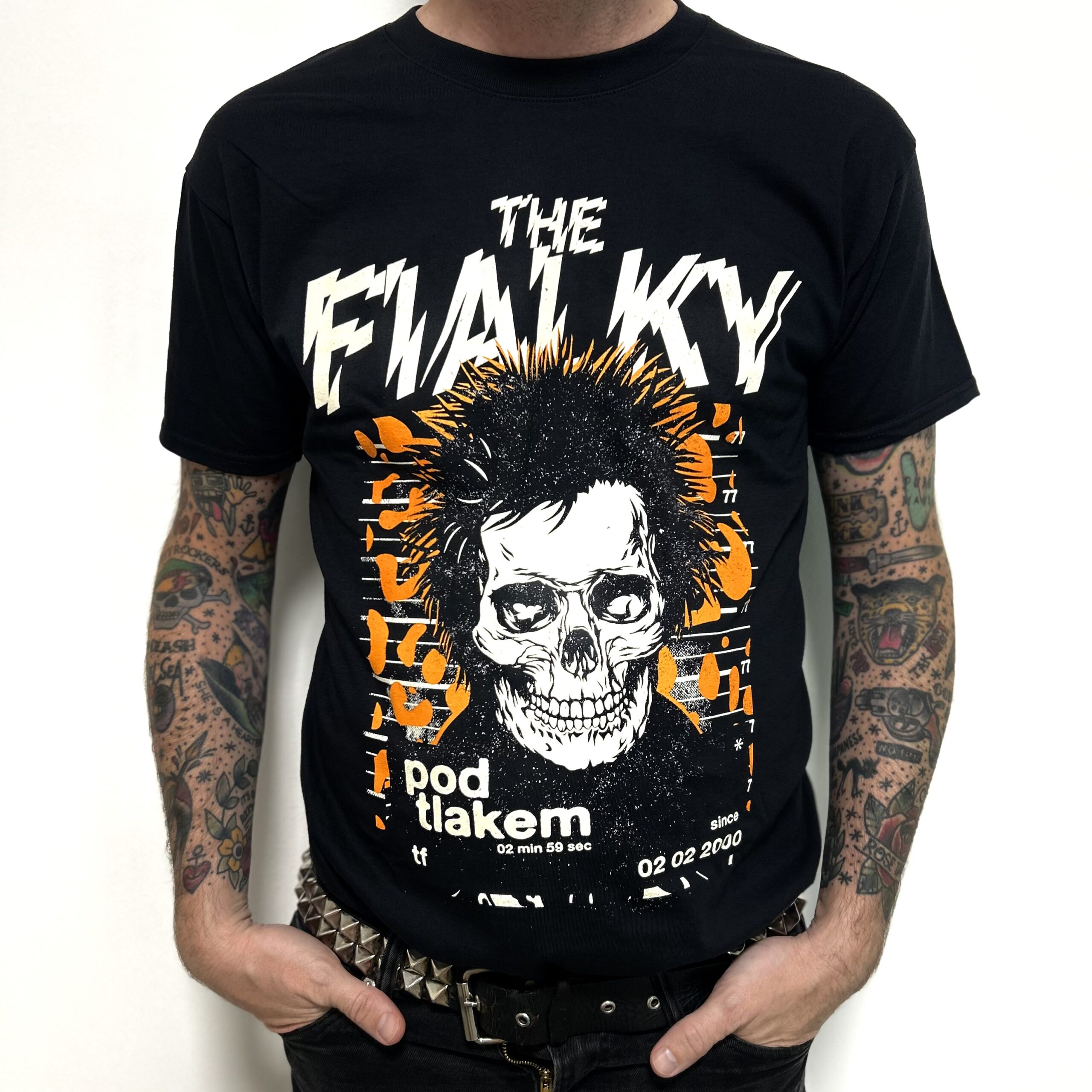 Pánské tričko POD TLAKEM - černá